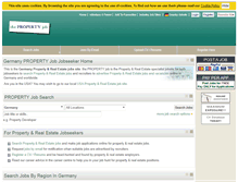 Tablet Screenshot of de.thepropertyjob.com