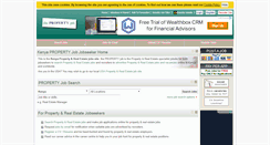 Desktop Screenshot of ke.thepropertyjob.com